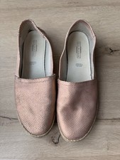 Echt Leder Espandrilles 39 Deichmann 5th Avenue Roségold Ballerinas Pumps Beige
