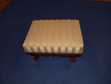 Fußbank Holz antik mit