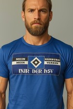 T-Shirt HSV in Blau