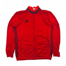 Adidas Trainingsjacke Herren M Rot Vintage Sweatjacke Sportjacke Retro