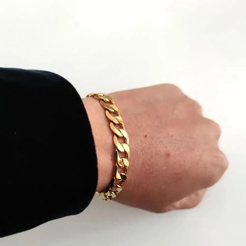 14k vergoldet figaro - 14k, hop