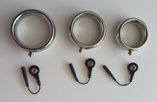 Ring-Elektrode Metall mit Kabel Reizstrom E-STIM ESTIM TENS EMS EROSTEK P.E.S.