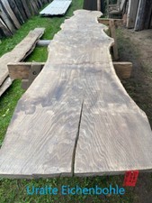 Antike original Eichenbohle seltene Breite 57-79 cm