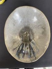 Vintage Pottery, Keramik Schale vermtl. Raku Brand gemarkt