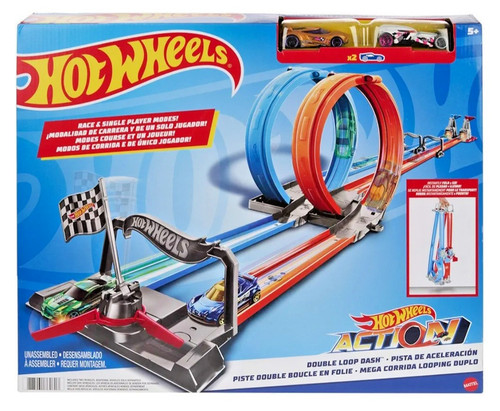 Hot wheels double - wheels, dash