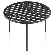 BBQ-Toro Gusseisen Grillrost Ø 30 cm mit 3 Beinen | rundes Grillgitter, Zubehör
