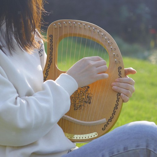 Ton lyre harfe mahagoni - lyre,