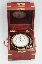 Vgc Russisch Marine Chronometer Cccp Novet Schiff Fusee Uhr Sowjetisch Laubgrün