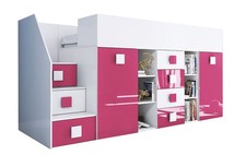 Hochbett Kinderbett 90x200cm