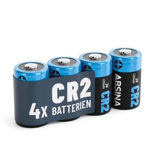 Absina cr2 lithium batterie - 4x,