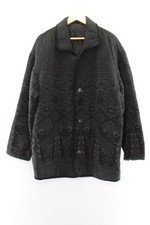 Herren Jacke Gr. 52 Trachtenjacke Grau Wolle #KKK-117