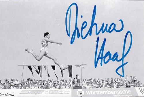 Autogramm dietmar haaf - -,