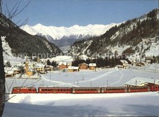 Berguen Bravuogn GR Bernina Express Rhaetische Bahn
