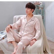 2 tlg Seidenpyjama Silk
