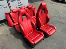 Sportsitze Sitze Lederausstattung Rot BMW X6M F86 F16 OEM Sitzbelüftung