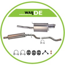 Auspuffanlage VW PASSAT B6, CC 1.9 2.0 TDI Stufenheck Variant Coupe Auspuff