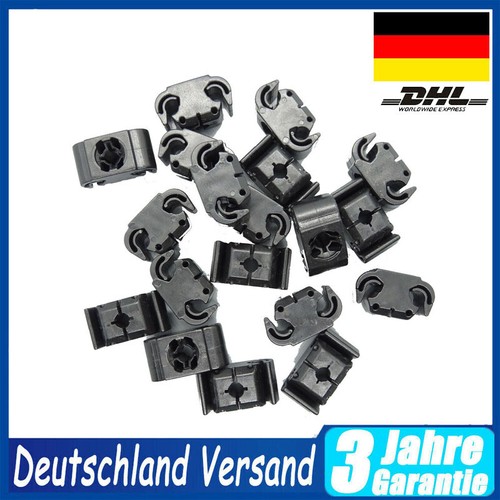 10x brems leitung halterung - 10x,