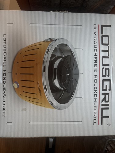 Lotusgrill fondue einsatz - lotusgrill, fondue-einsatz