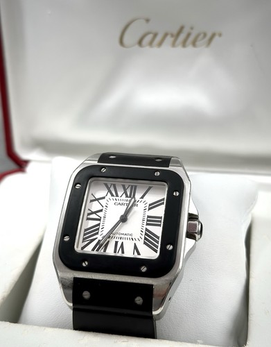 Cartier santos 100 - santos,