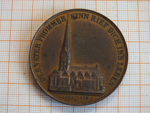 Große kupfermedaille hamburg - große,
