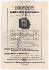 DORTMUND, 2x Prospekt 1934/35