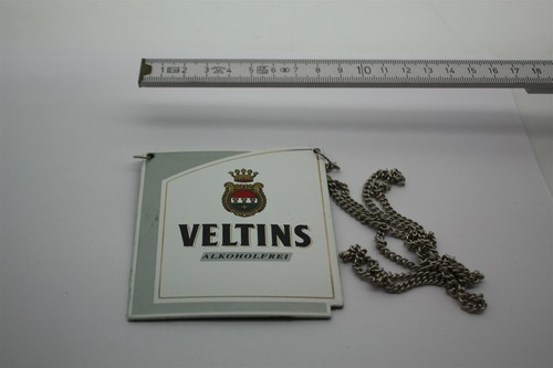 Zapfhahnschild veltins - zapfhahnschild,