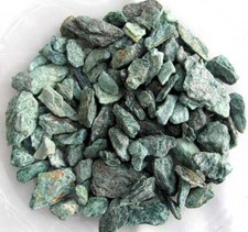 Fuchsit Muskovit, Rohsteine