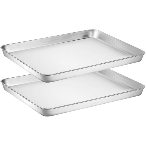 Backblech set edelstahl - backblech,