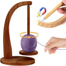 Wollabwickler Holz, Drehbarer