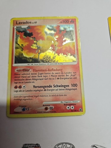 Pokémon karte lavados 100 - lavados, 10/100