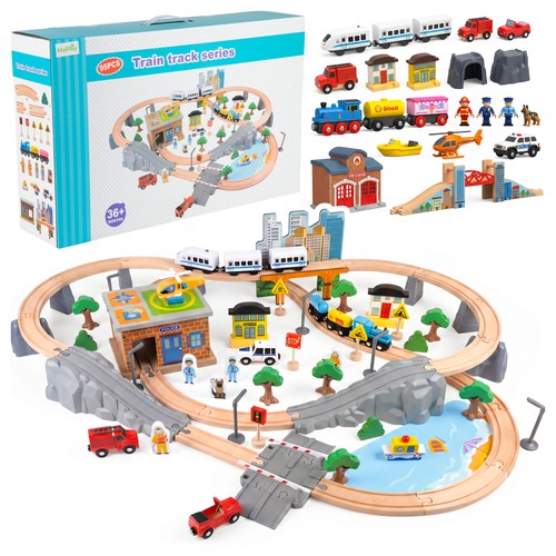 Malplay elektrische holzbahn - elektrische,