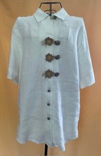 Hess Frackmann Damen-Trachtenbluse weiß Gr. 44