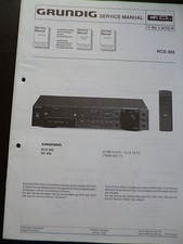Original Service Manual  Grundig RCD 405