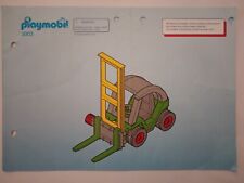 Playmobil Bauanleitung 3003