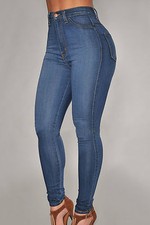 Jeans Hose High Waist