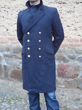 Bundeswehr Marine Mantel Militär Military dunkelblau Fasching Kostüm Gr.M 48