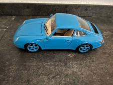 Modelauto Porsche Carrea in Babyblau, gebraucht 