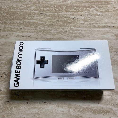 Nintendo game boy micro silber - game,
