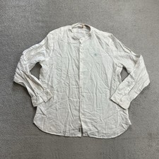 TIMBERLAND Herren Leinen Hemd Shirt Gr 2XL Indiana Jones Safari Slim 24117 Beige