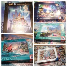 5x 1000 Teile Puzzle Schmidt