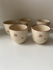 Keramik Ton Espresso Tassen Becher Dip Schale Shabby Impressionen Skandi Lanndha