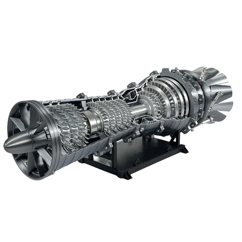 Druck turbine j79 modell - 3d,