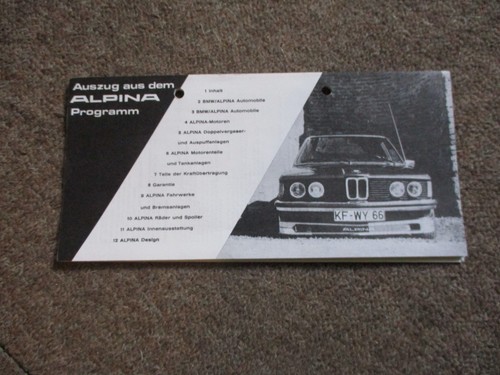 Alpina prospekt - ,,