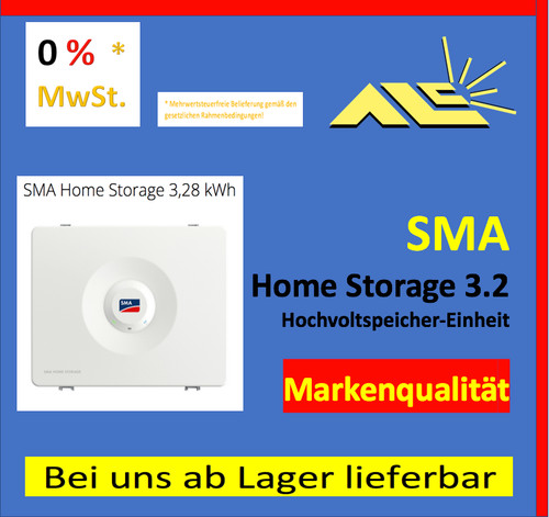 Sma home storage - home, batterie
