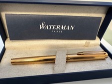 Seltenes Waterman Füller Vergoldet ,mit 18 Karat Massivgoldfeder 750 FRANCE.