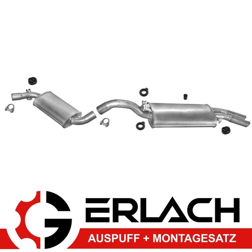 Auspuffanlage für golf ii - auspuffanlage,
