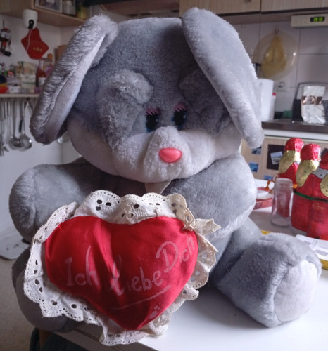 Stofftier maus mit schwanz - schwanz, in