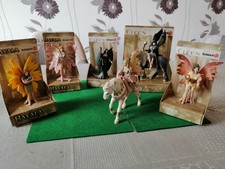 6x verschiedene Schleich Elfen Bayala mit zwei Pferden 