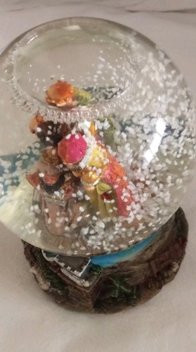 Spieluhr schneekugel - spieluhr,