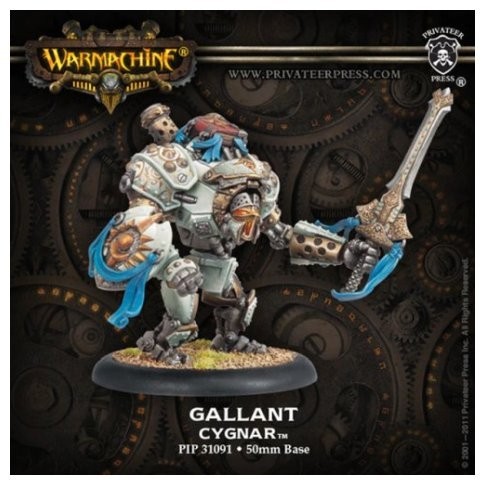 Warmachine cygnar gallant - warmachine,